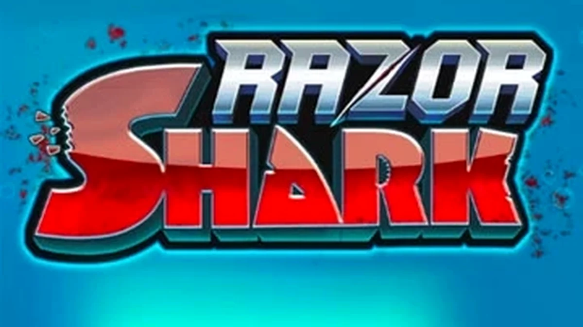 Interface do jogo Razor Shark em um smartphone moderno